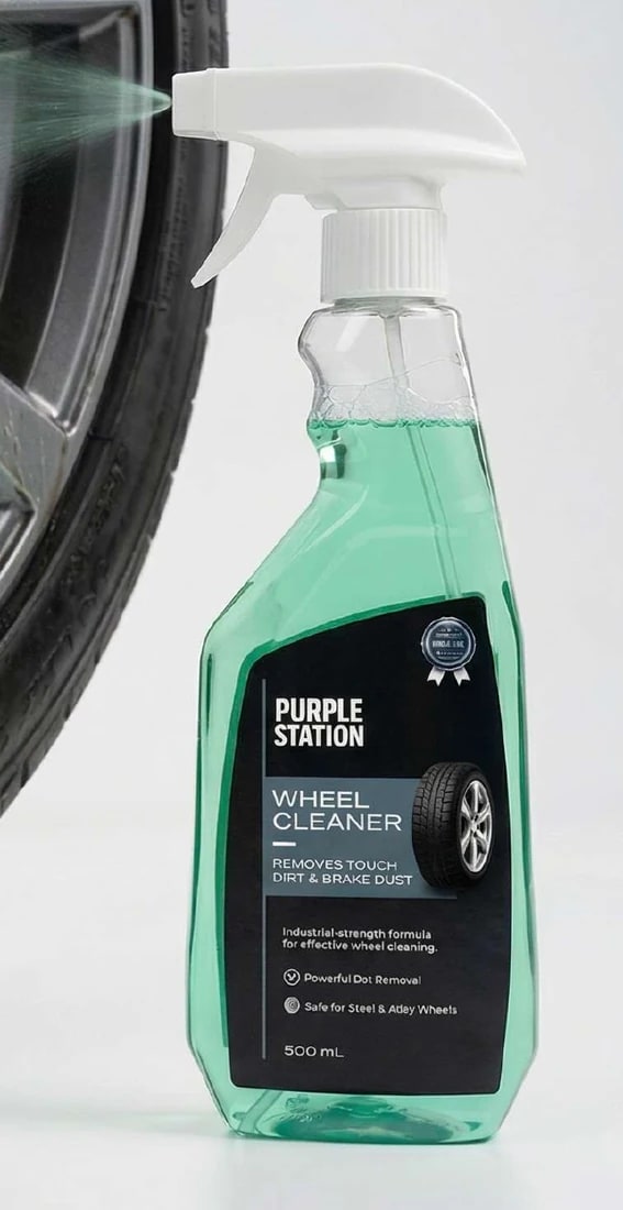 Purple Station Automotive Care Essentials Wheel Cleaner